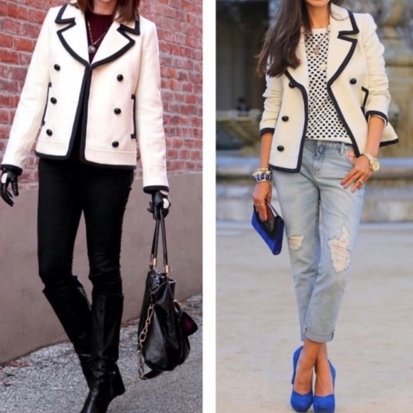 J Crew Wool Pea Coat - Picture 3 of 4